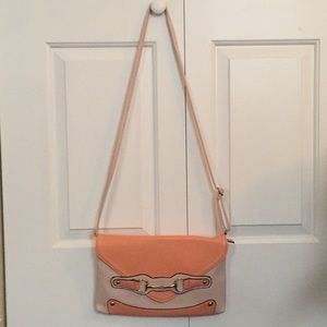 Boutique Pink and Peach Bag/Clutch